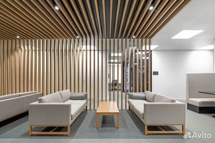 Перегородка для зонирования офиса