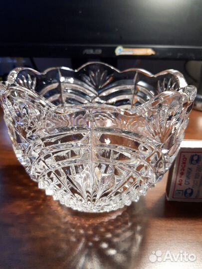 Салатницы хрустальные Хрусталь