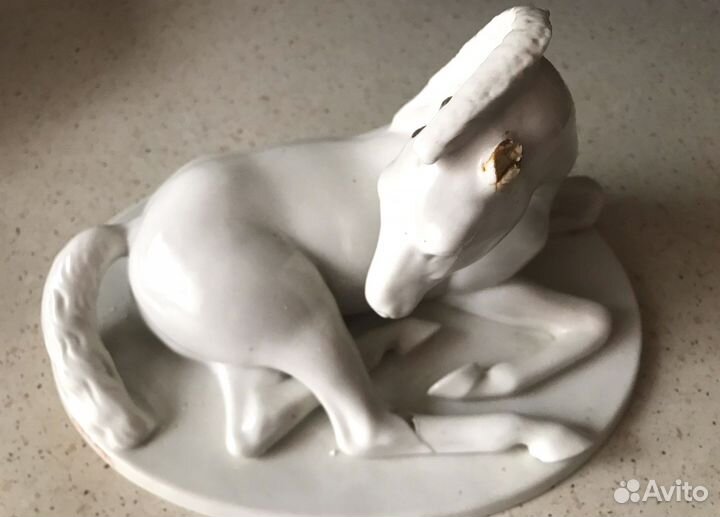 Фарфоровая статуэтка лошадь Германия
