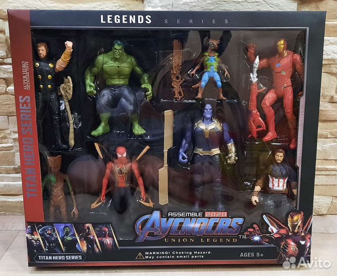 Набор супергероев Марвел