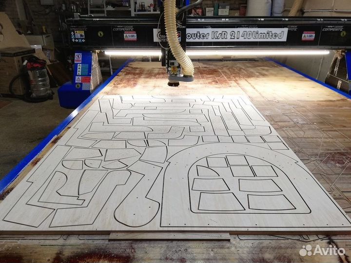 Раскрой листовых материалов на чпу фрезере
