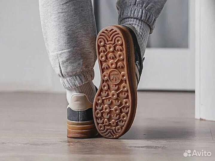 Adidas Gazelle Bold Grey gum