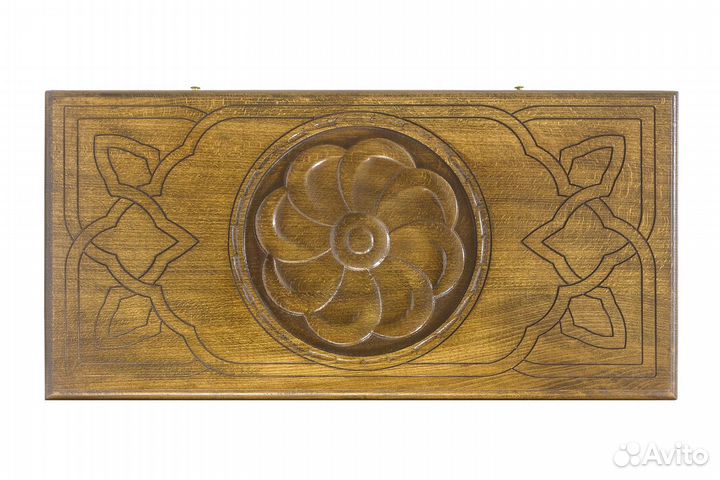 Нарды резные Сияние 60 х 60 см бук Армения 62912