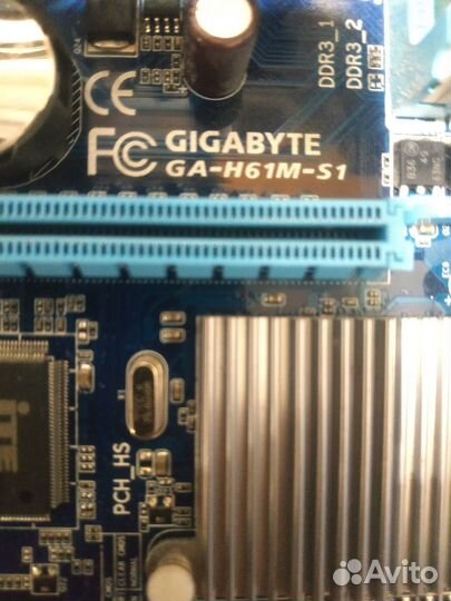 Материнка Gigabyte + i5-3570