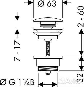 Смеситель для раковины Hansgrohe Finoris 100 76010