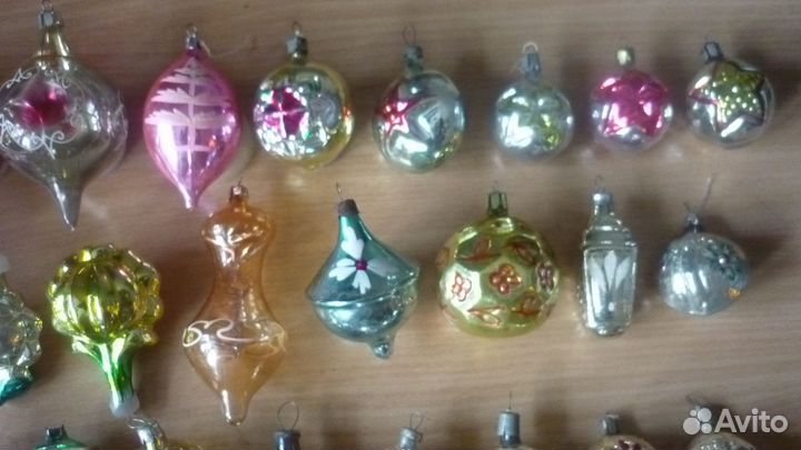 Елочные игрушки СССР