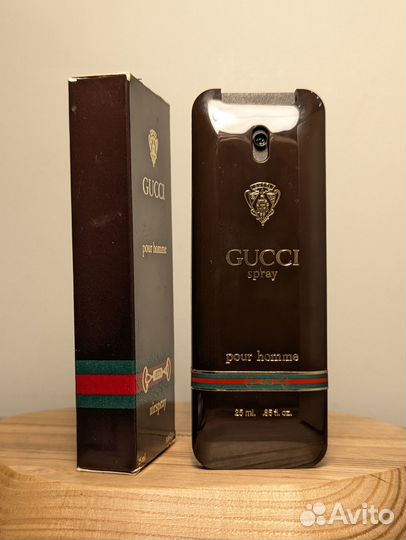Gucci pour Homme EDT 25 мл винтаж 1989 года спрей