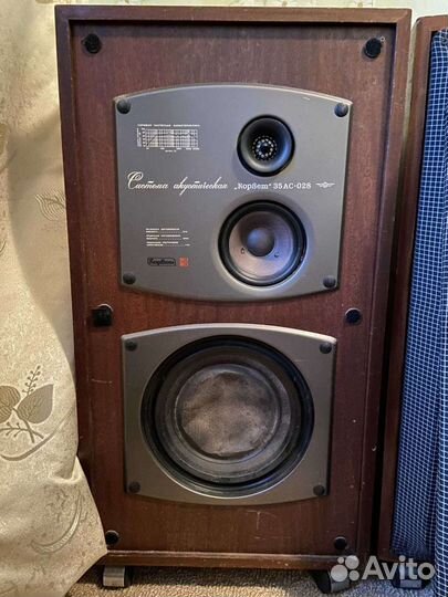 Колонки Корвет + ресивер