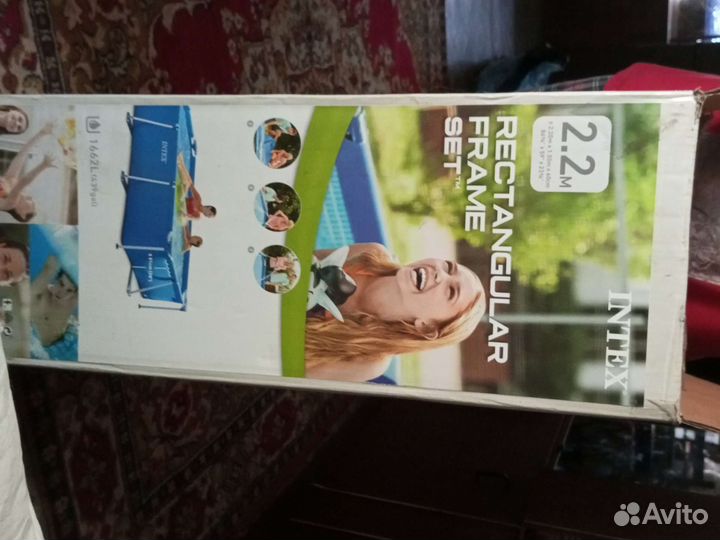 Каркасный бассейн intex