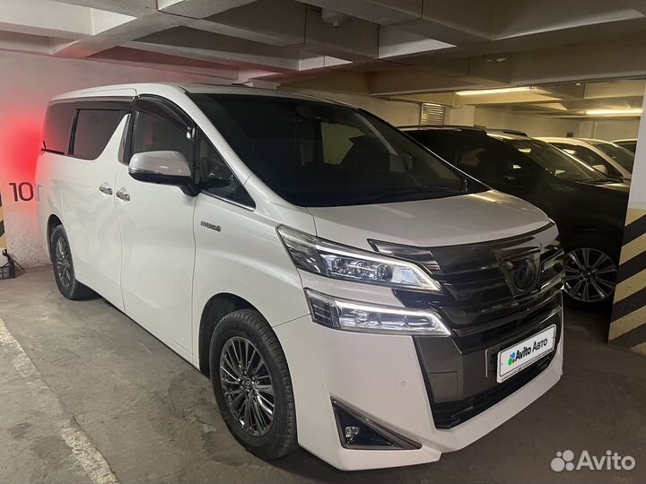 Toyota Vellfire 2.5 CVT, 2018, 152 500 км