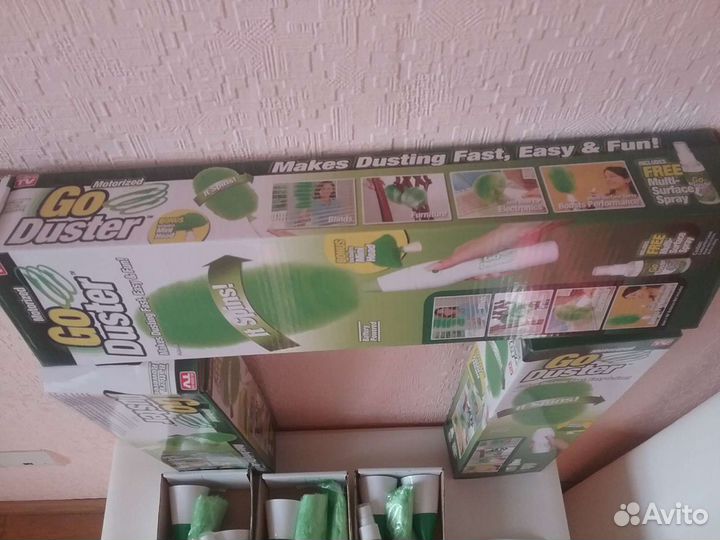 Метелка Go Duster (3 насадки). Обмен