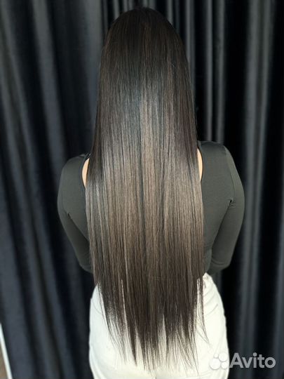 Наращивание волос (биопротеин и натуральные)