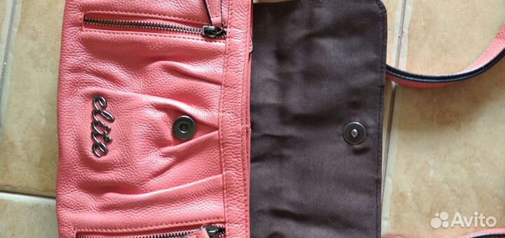 Сумка натуральная кожа,испания