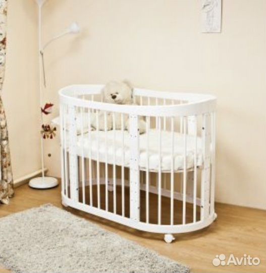 Детская кроватка трансформер premium baby