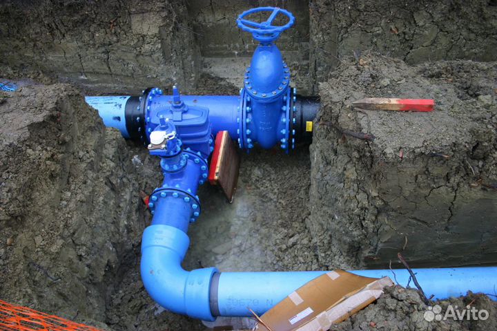 Монтаж водопровода