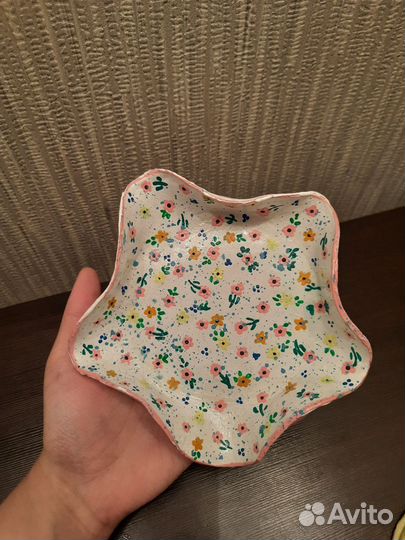 Тарелки из глины