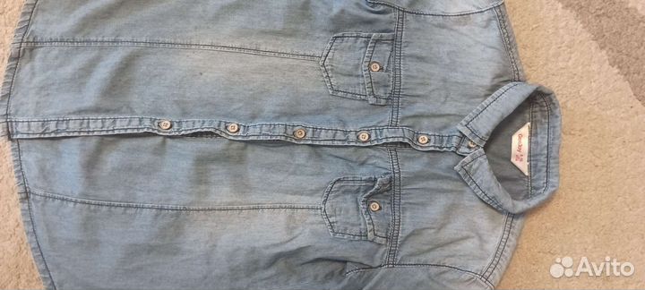 Джинсовая рубашка