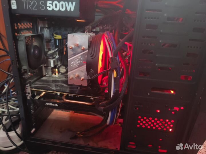 Мощный Игровой Компьютер rx 6600xt ryzen 5 32gb