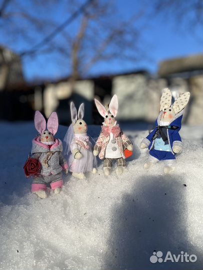 Текстильные игрушки ручной работы