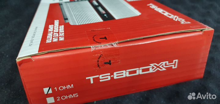 Усилитель Taramps TS800X4 версия 1 Ом