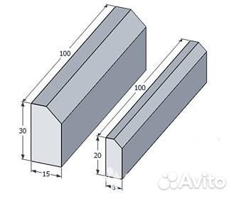 Бордюры и поребрики