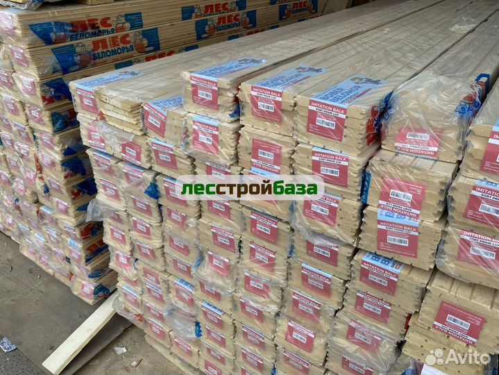 Имитация бруса