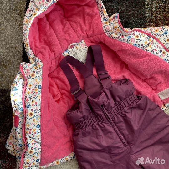 Детский зимний костюм на девочку