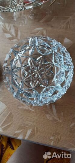 Пепельница хрустальная СССР