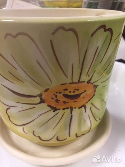 Кашпо горшки керамические для цветовЧасть 2