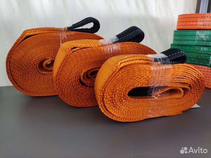 Динамическая рывковая стропа 9тн*6м