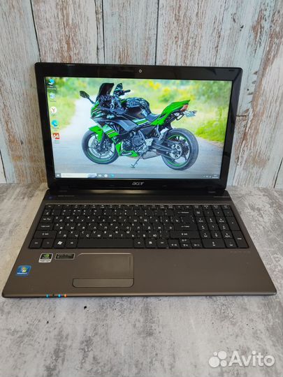 Ноутбук Acer i5-2450M/8Gb озу/GT 520M 1Gb/320Gb