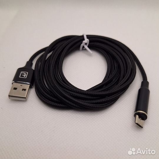 Магнитный кабель 2 метра micro usb