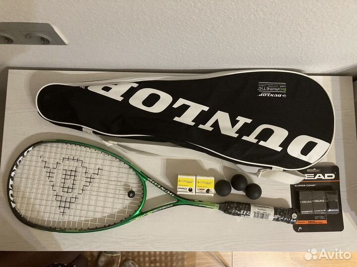 Новая рак.для сквоша Dunlop Precision Elite 135 г