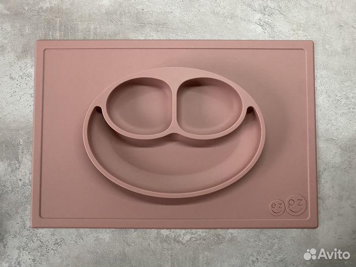Силиконовая детская тарелка ezpz