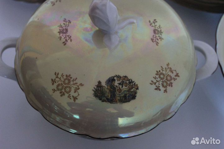 Столовый сервиз гдр Японские гейши на 6 персон