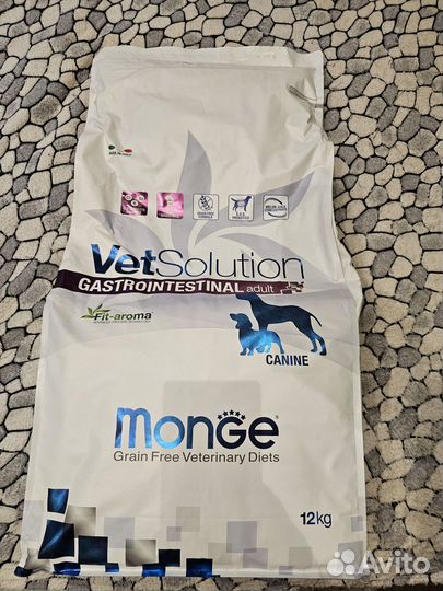 Корм для собак монж 12 кг gastrointestinal