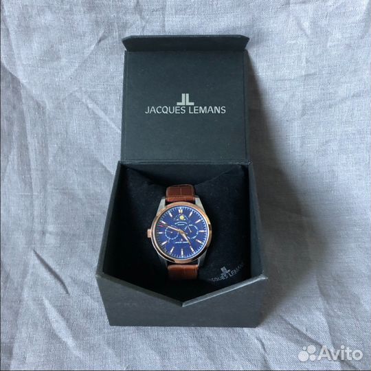 Часы Jacques Lemans Liverpool Moonphase (Австрия)