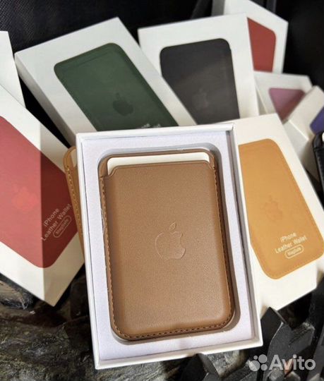 Кардхолдер magsafe Apple Wallet усиленный магнит