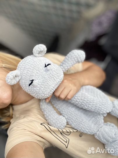 Мягкая игрушка бегемот