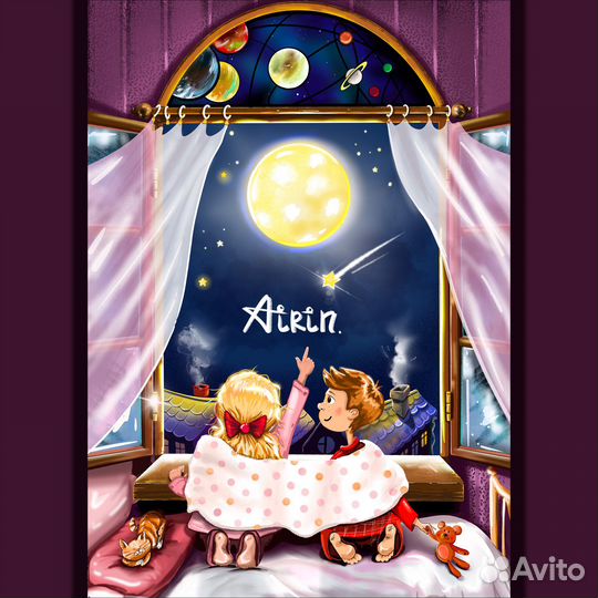 Художник иллюстратор, обложки для книги