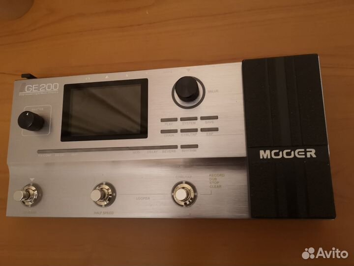 Mooer ge200 с залитыми импульсами