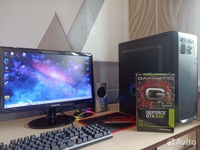 Бюджетный игровой пк i3 4330/gt1030/8gb/ssd/hdd купить в Навашино ...