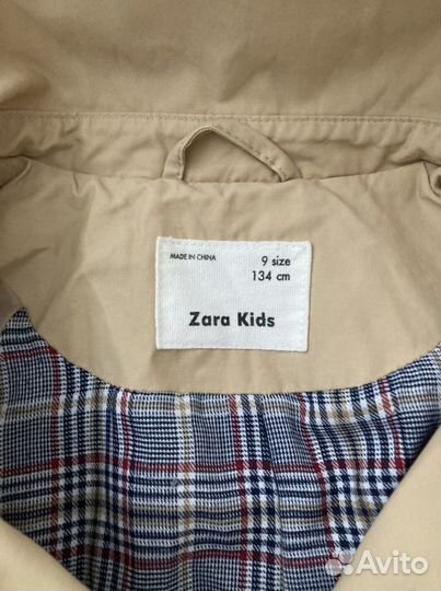 Плащ для девочки Zara 134