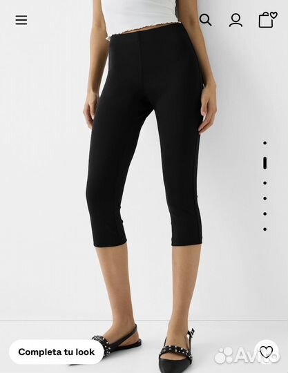 Капри Bershka велосипедки бриджи