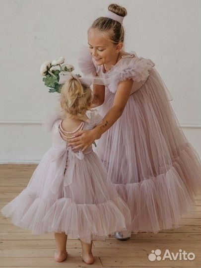 Детское нарядное платье на 1 год (напрокат)