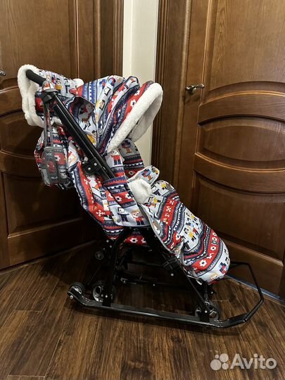 Коляска санки Nika в стиле lego новые