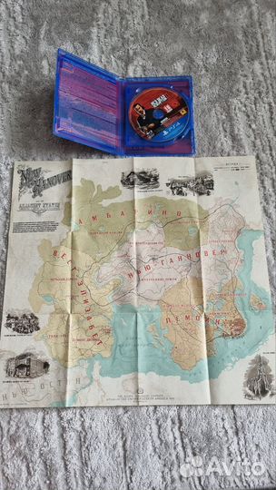 Red Dead redemption 2 ps4 диск