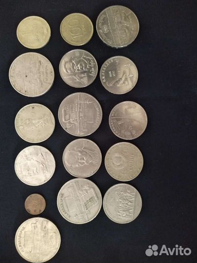 Монеты разные
