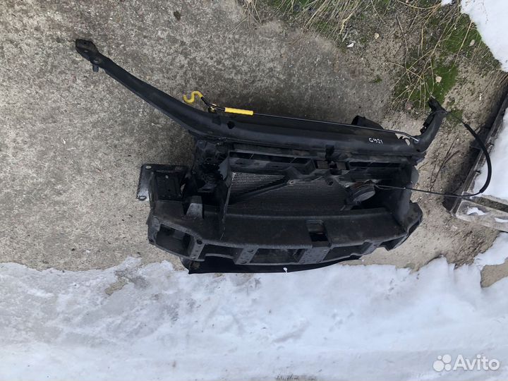 Панель передняя кассета skoda octavia A7 1.2Т