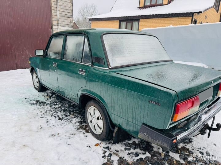 ВАЗ 2107 1.3 МТ, 1997, 68 750 км